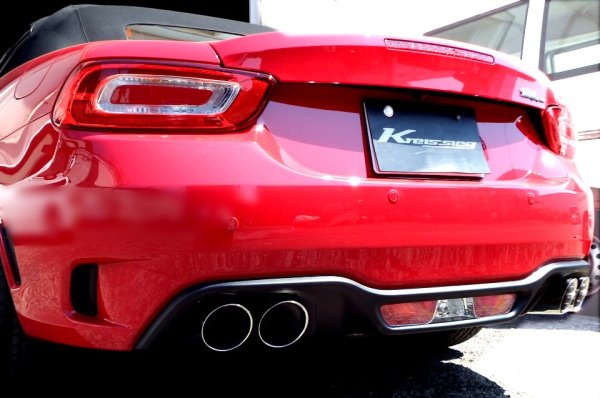 Photo19: [ABARTH 124Spider Exhaust Muffler] F1 Sound Valvetronic Exhaust System
