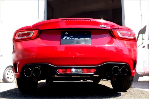 Photo17: [ABARTH 124Spider Exhaust Muffler] F1 Sound Valvetronic Exhaust System
