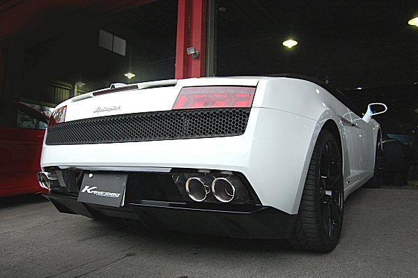 Photo1: [Lamborghini Gallardo Exhaust Muffler] Cat-Back F1 sound Valvetronic Exhaust System