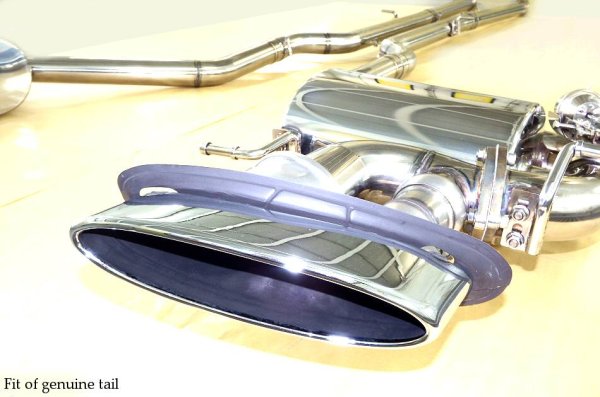 Photo2: [Bentley Flying Spur W12 Exhaust Muffler] Cat-back F1 Sound Valvetronic Exhaust System