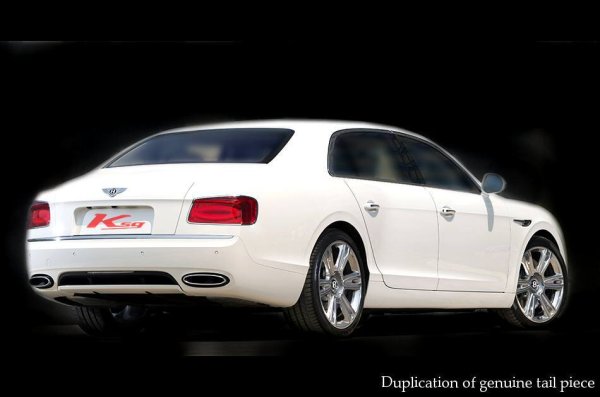 Photo1: [Bentley Flying Spur W12 Exhaust Muffler] Cat-back F1 Sound Valvetronic Exhaust System