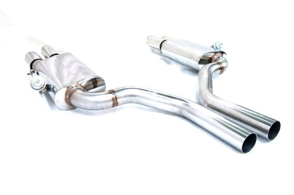 Photo6: [Bentley Continental GT  Exhaust Muffler] Stainless floating curl tail ＆ sand blast “Ksg” logo mark with First Cat-back F1 Sound Valvetronic Exhaust System Inner Wolf Ver.