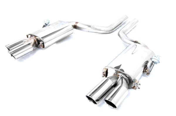 Photo5: [Bentley Continental GT  Exhaust Muffler] Stainless floating curl tail ＆ sand blast “Ksg” logo mark with First Cat-back F1 Sound Valvetronic Exhaust System Inner Wolf Ver.