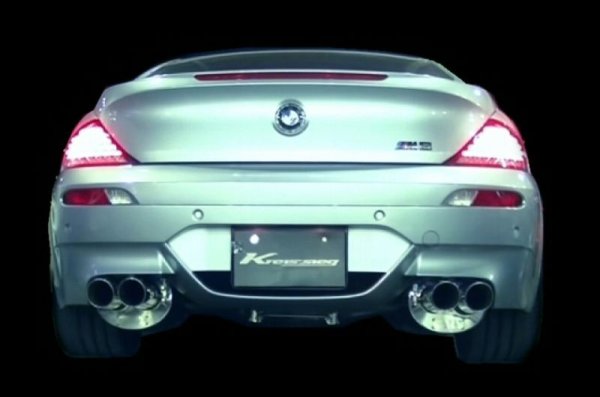 Photo1: [BMW E63 M6 Exhaust Muffler] First Cat-back F1 Sound Valvetronic Exhaust System