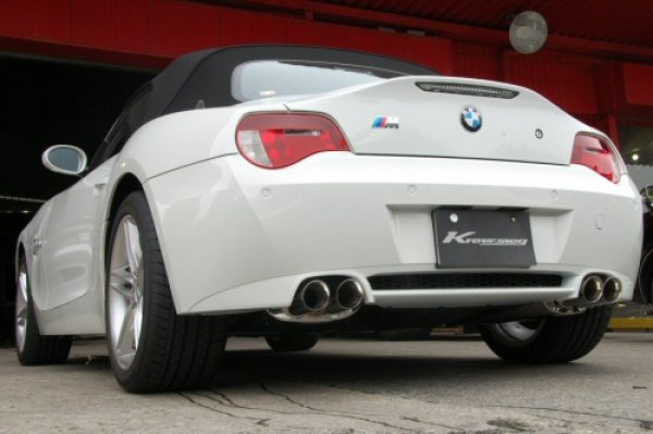 Photo1: [BMW E85 Z4M Exhaust Muffler] First Cat-back F1 Sound Valvetronic Exhaust System