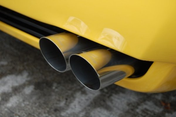 Photo4: [Ferrari 512 Exhaust Muffler] Headers-Back Bypass & Hi-Flow Cat-Back F1 Sound Valvetronic Exhaust System (For U.S Model) [Stainless tail]