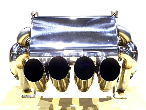 Photo2: [Lamborghini Aventador LP700-4 Exhaust Muffler] F1 Sound Valvetronic Exhaust System Super Howling Ver. Full-kit