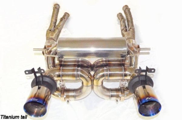 Photo5: [Lamborghini Aventador SVJ Exhaust Muffler] F1 Sound Valvetronic Exhaust System Super Howling Ver. Full-kit