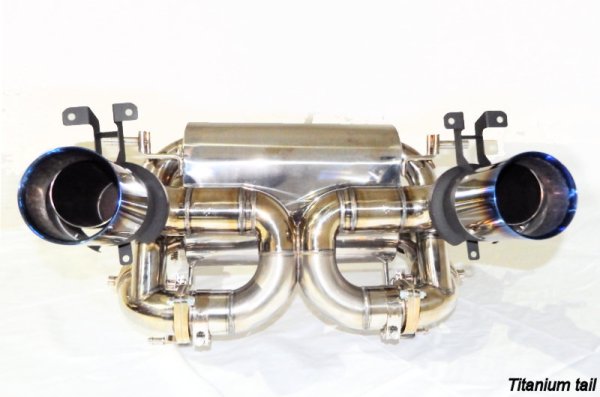 Photo6: [Lamborghini Aventador SVJ Exhaust Muffler] F1 Sound Valvetronic Exhaust System Super Howling Ver. Full-kit