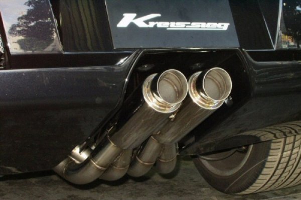 Photo1: [Lamborghini Murcielago Exhaust Muffler] Cat-Back F1 Sound Valvetronic Exhaust System