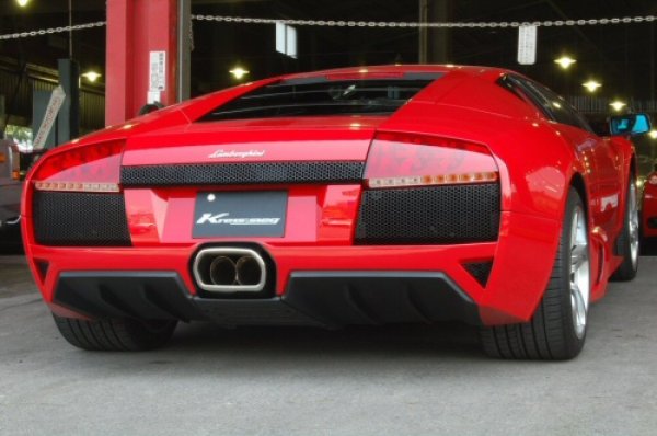 Photo1: [Lamborghini Murcielago Exhaust Muffler] Headers-Back F1 Sound Valvetronic Exhaust System [Stainless box tail]