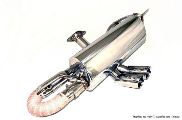 Photo2: [Lotus Elise Toyota 1ZR Exhaust Muffler] Staainless Cat-Bypass Pipe