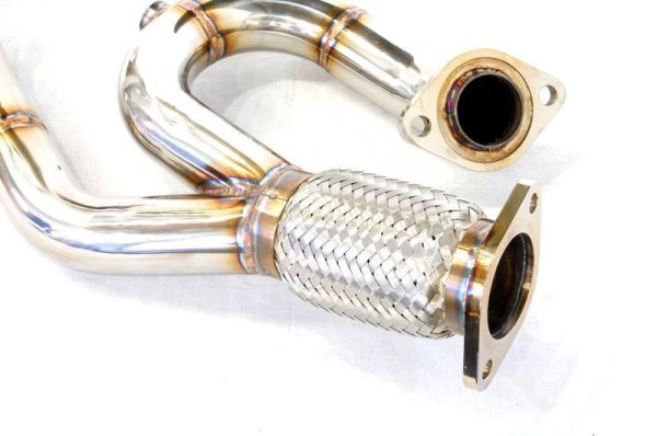 Photo7: [Lotus Evora Exhaust Muffler] Stainless Isometric Front Pipe