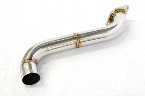 Photo1: [Lotus Exige S Exhaust Muffler] Stainless Bypass Pipe