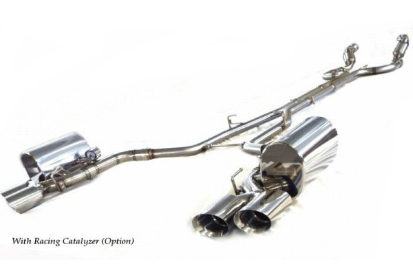 Photo2: [Maserati Ghibli V6 Exhaust Muffler] Cat-back F1 Sound Valvetronic Exhaust System
