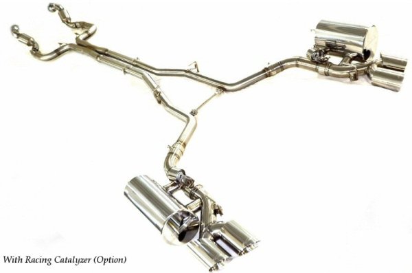 Photo5: [Maserati Ghibli V6 Exhaust Muffler] Cat-back F1 Sound Valvetronic Exhaust System