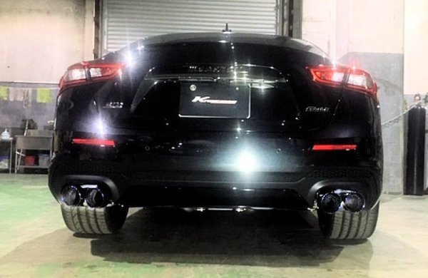 Photo18: [Maserati Ghibli V6 Exhaust Muffler] Cat-back F1 Sound Valvetronic Exhaust System