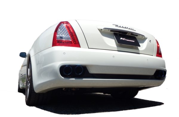 Photo1: [Maserati Quattroporte Exhaust Muffler] Cat-back F1 Sound Valvetronic Exhaust System