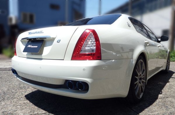 Photo9: [Maserati Quattroporte Exhaust Muffler] Cat-back F1 Sound Valvetronic Exhaust System