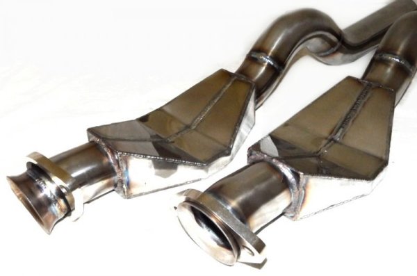 Photo9: [Maserati Gran Sport Exhaust Muffler] Cat-Bypass Pipe