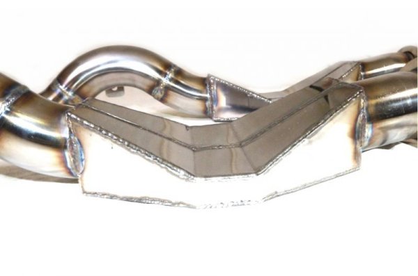 Photo8: [Maserati Gran Sport Exhaust Muffler] Cat-Bypass Pipe