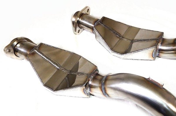 Photo6: [Maserati Gran Sport Exhaust Muffler] Cat-Bypass Pipe