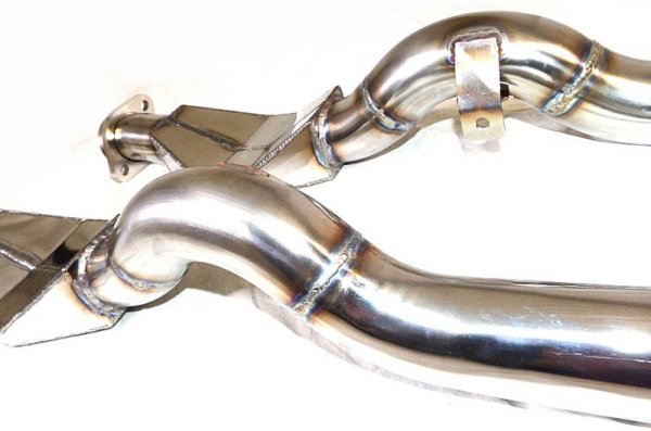 Photo10: [Maserati Gran Sport Exhaust Muffler] Cat-Bypass Pipe