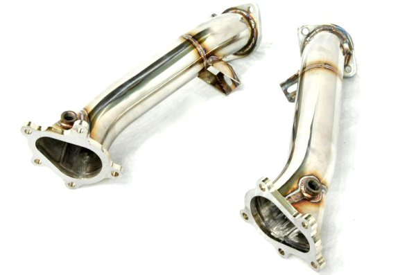 Photo5: [NISSAN GT-R Exhaust Muffler] Stainless Turbine outlet Pipe