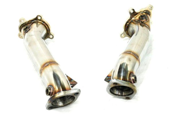 Photo3: [NISSAN GT-R Exhaust Muffler] Stainless Turbine outlet Pipe