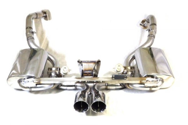 Photo8: [Porsche 981 Boxter & Cayman Exhaust Muffler] First Cat-back F1 Sound Valvetronic Exhaust System