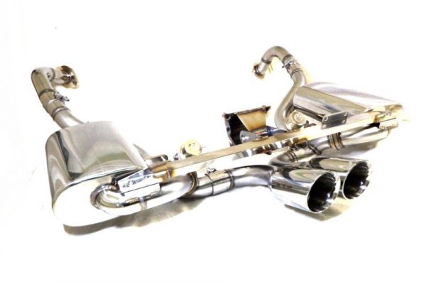 Photo9: [Porsche 981 Boxter & Cayman Exhaust Muffler] First Cat-back F1 Sound Valvetronic Exhaust System