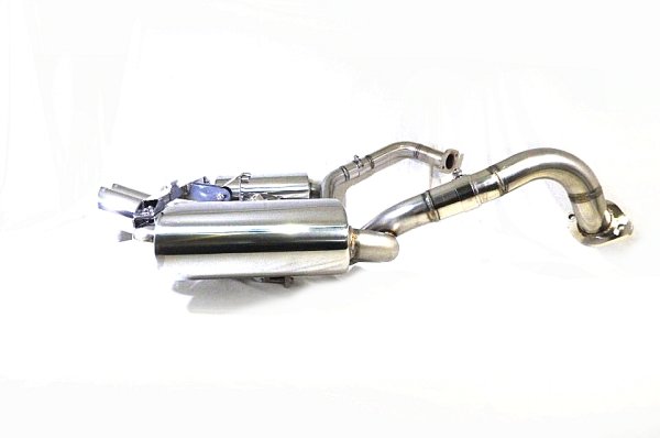 Photo4: [Porsche 981 Boxter & Cayman Exhaust Muffler] First Cat-back F1 Sound Valvetronic Exhaust System