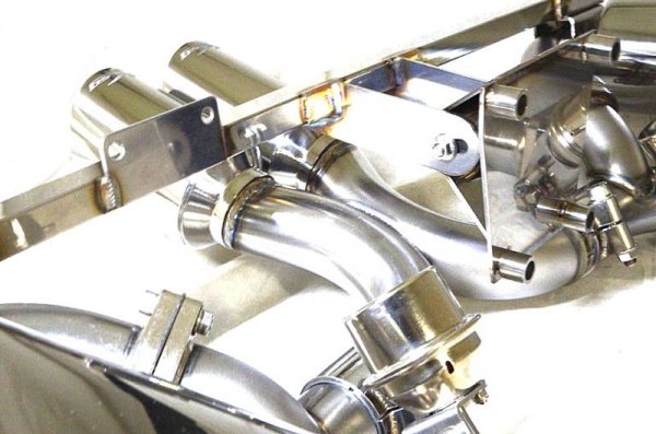 Photo15: [Porsche 981 Boxter & Cayman Exhaust Muffler] First Cat-back F1 Sound Valvetronic Exhaust System