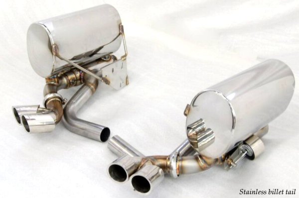 Photo3: [Porsche 996 Carrera Exhaust Muffler] Cat-back F1 Sound Valvetronic Exhaust System