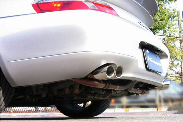 Photo8: [Porsche 996 Carrera Exhaust Muffler] Cat-back F1 Sound Valvetronic Exhaust System