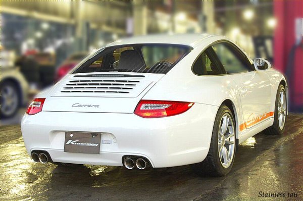 Photo11: [Porsche 997 Carrera Exhaust Muffler] Cat-back F1 Sound Valvetronic Exhaust System.