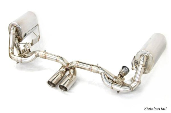 Photo17: [Porsche 997 GT3 Exhaust Muffler] First Cat-back Valvetronic Exhaust System