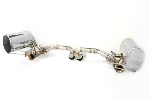 Photo11: [Porsche 997 GT3 Exhaust Muffler] First Cat-back Valvetronic Exhaust System