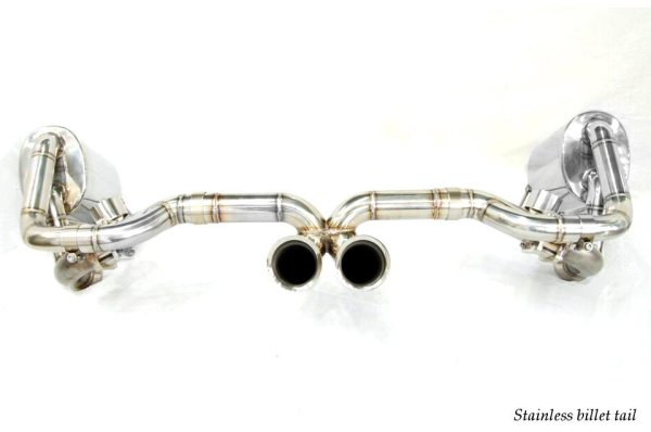 Photo7: [Porsche 997 GT3 Exhaust Muffler] First Cat-back Valvetronic Exhaust System