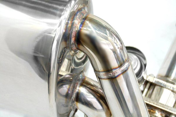 Photo4: [Porsche 997 GT3 Exhaust Muffler] First Cat-back Valvetronic Exhaust System