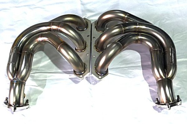 Photo2: [Porsche 987 Boxter Exhaust Muffler]  Cat-Bypass Headers(for Offroad)