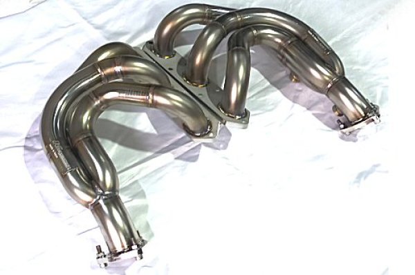 Photo1: [Porsche 987 Boxter Exhaust Muffler]  Cat-Bypass Headers(for Offroad)