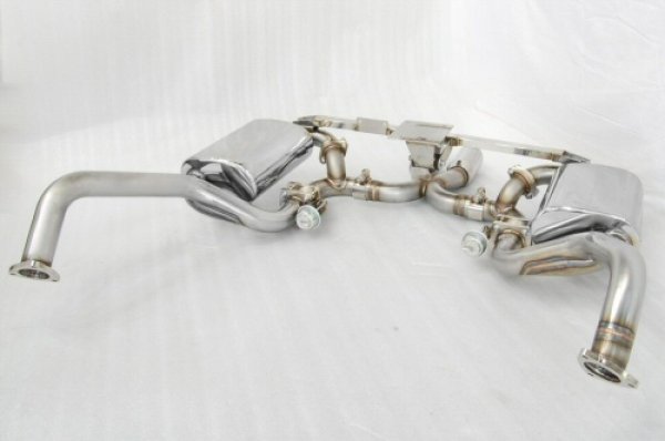 Photo3: [Porsche 987 Cayman Exhaust Muffler] First Cat-back F1 Sound Valvetronic Exhaust System