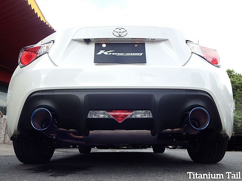 [Toyota 86 Exhaust Muffler] Cat-back F1 Sound Valvetronic Exhaust System(S-tail)