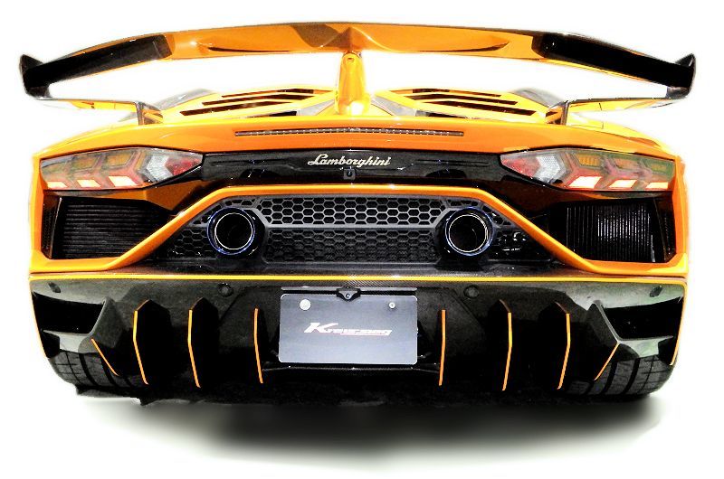 [Lamborghini Aventador SVJ Exhaust Muffler] F1 Sound Valvetronic