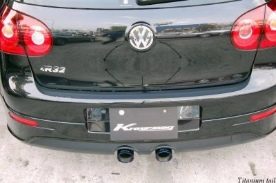 Photo2: [VW Golf R32 Exhaust Muffler] Cat-back F1 sound Valvetronic Exhaust System