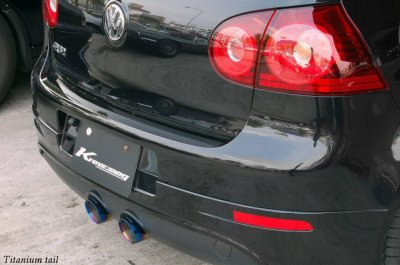 Photo3: [VW Golf R32 Exhaust Muffler] Cat-back F1 sound Valvetronic Exhaust System