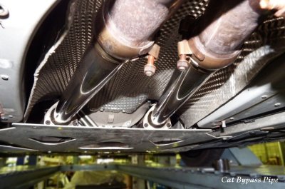 Photo3: [Aston Martin DB9 Exhaust Muffler] First Cat-back F1 Sound Valvetronic Exhaust System