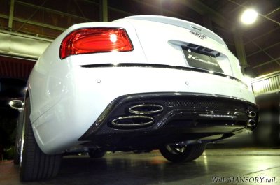 Photo1: [Bentley Flying Spur W12 Exhaust Muffler] Cat-back F1 Sound Valvetronic Exhaust System