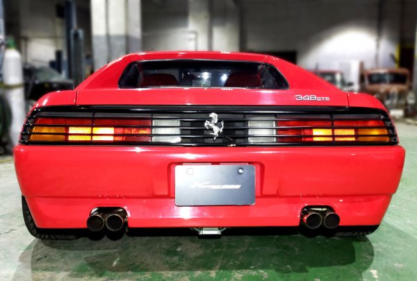 Photo8: [Ferrari 348 Exhaust Muffler] Cat-Back F1 Sound Exhaust System Wonder Wolf Ver. (8)